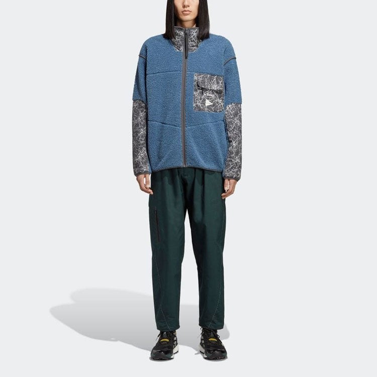 Terrex x And Wander Fleece Jacket 'Wonder Steel'