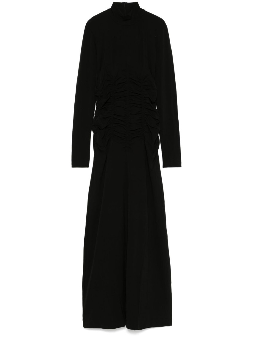 Black Dress with ruffles