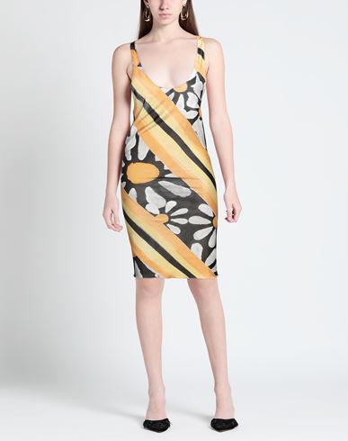 Woman Midi dress Ocher