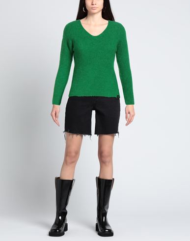 Woman Sweater Emerald green Size M Acrylic, Polyamide, Wool, Polyester
