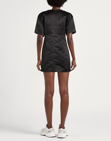 Woman Mini dress Black Size 10 Polyester