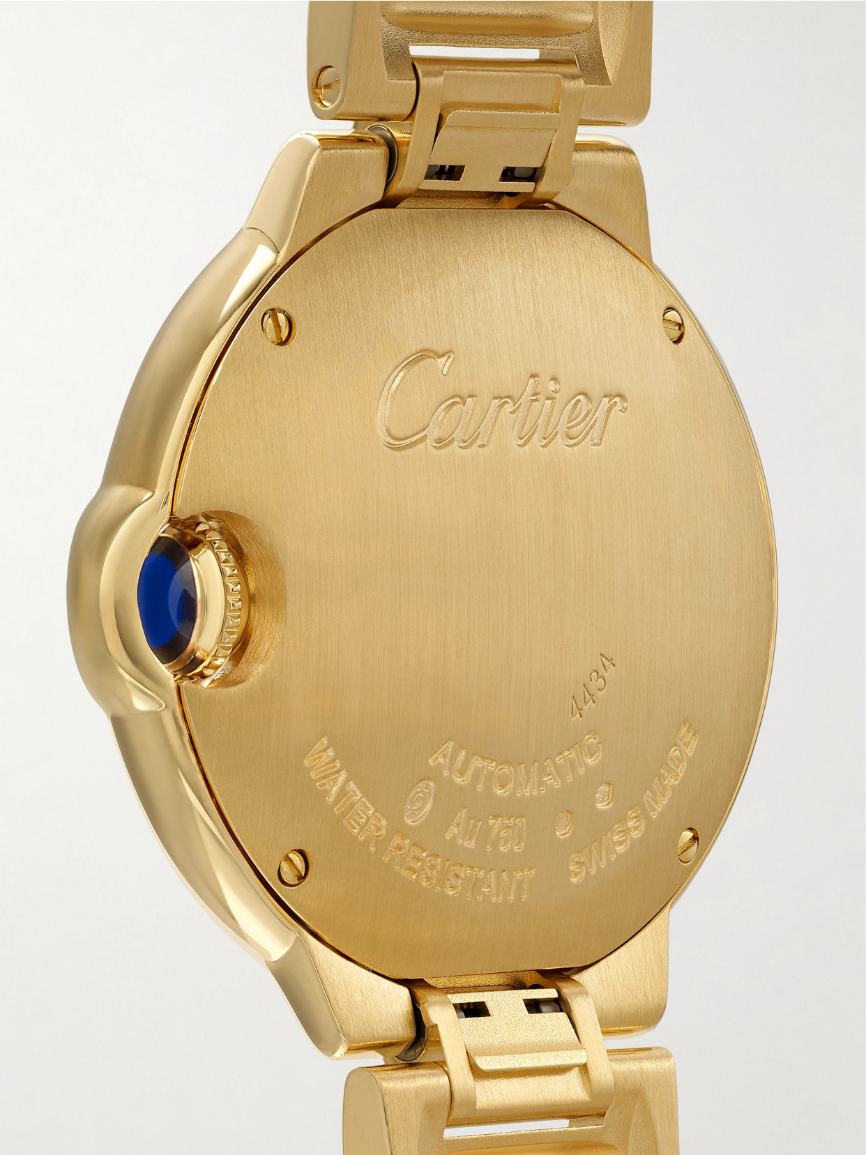 Ballon Bleu De Automatic 33mm 18-karat Gold And Diamond Watch - One size