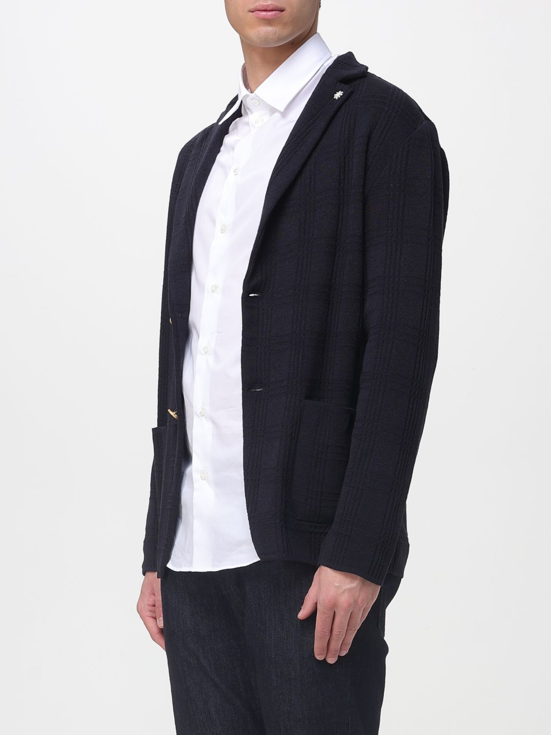Jacket Men color Blue
