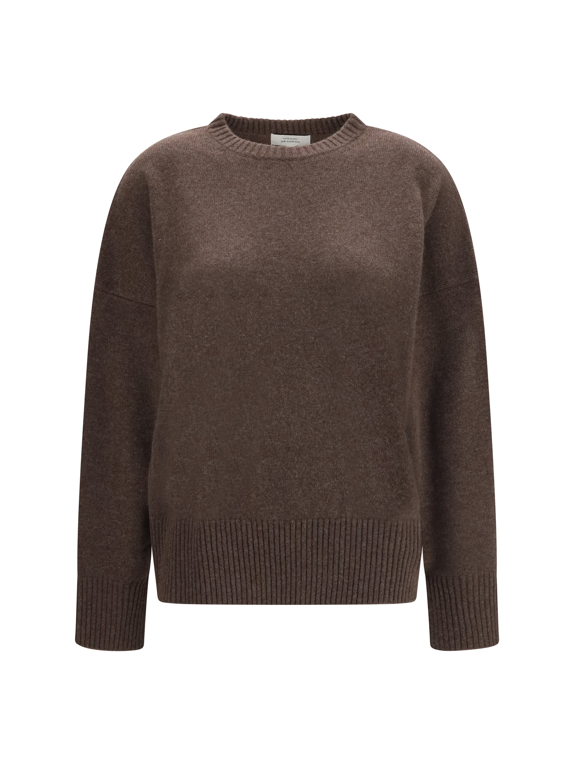 Pure Cashmere Sweater — Brown
