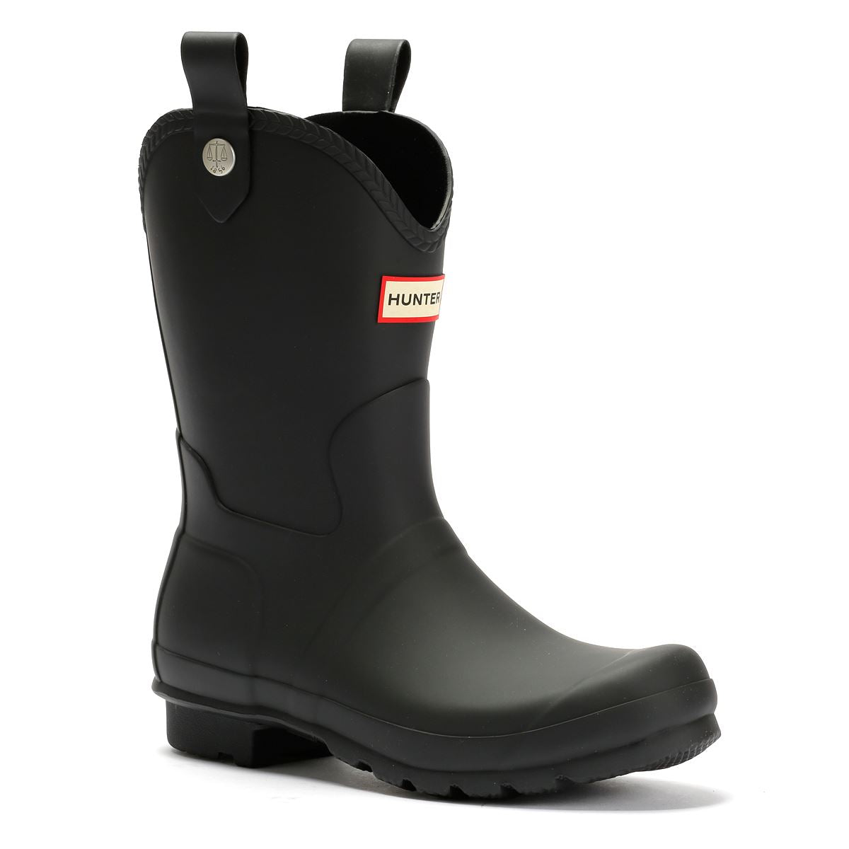 Hunter Original Cowboy Rubber Women's Black Wellington Boot
