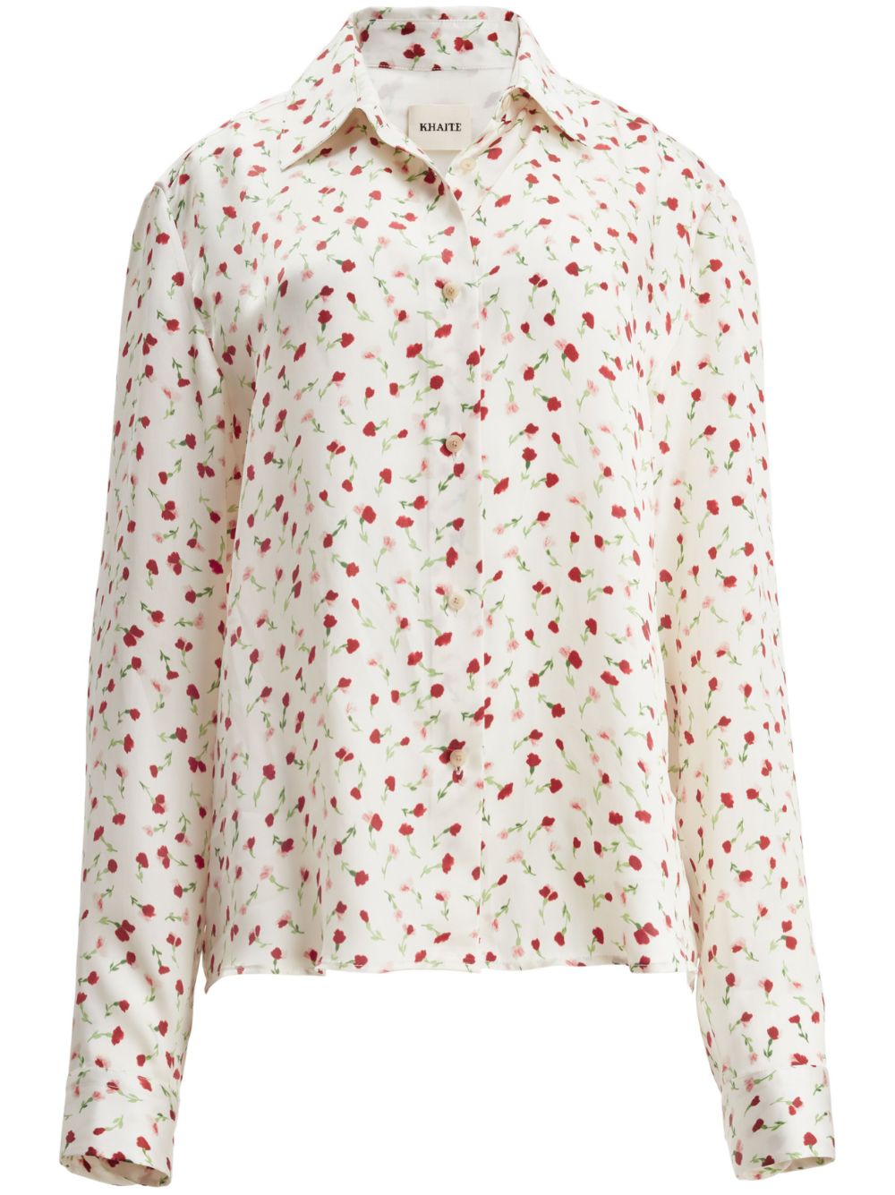 Argo rose-print shirt - Neutrals