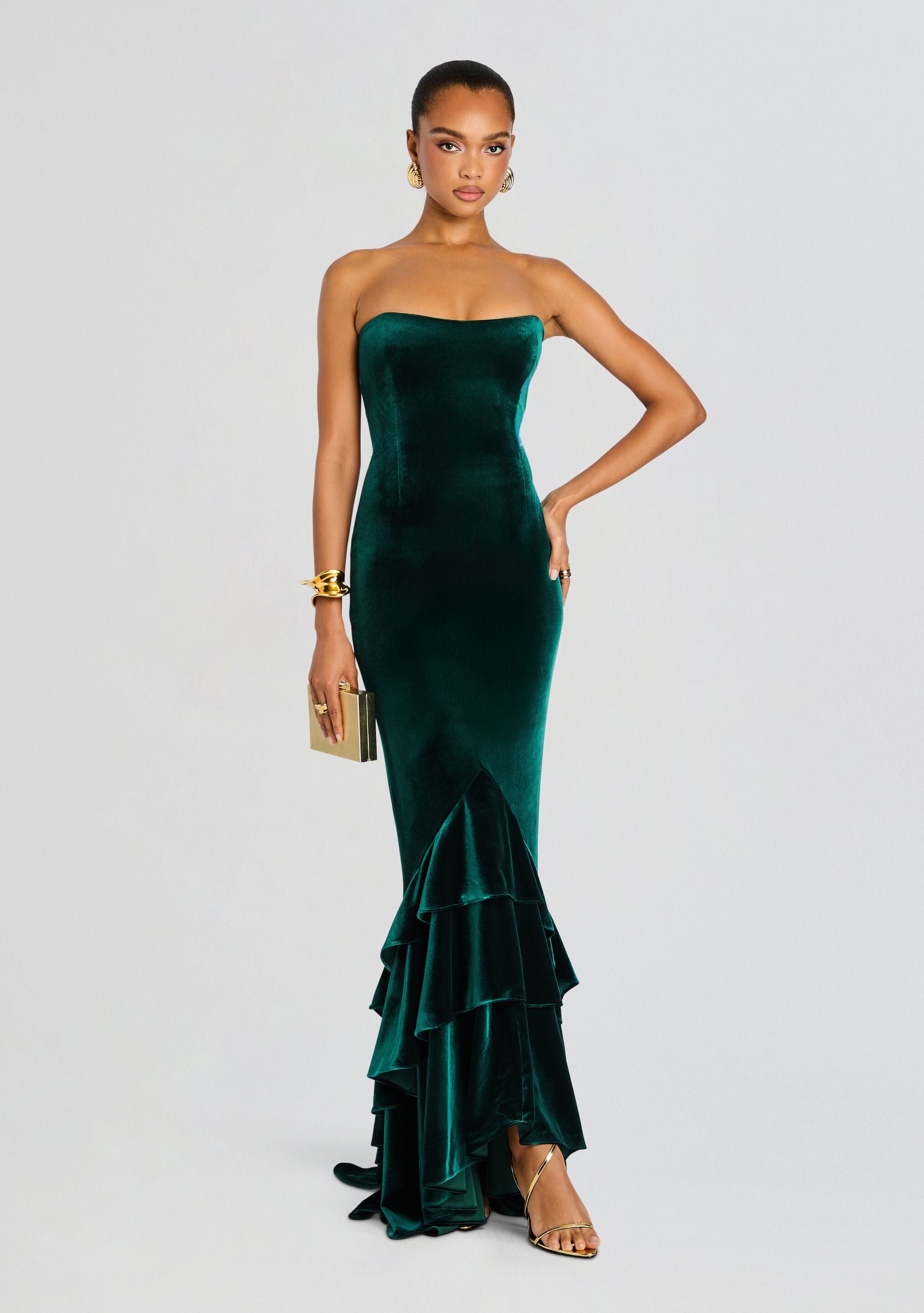 Greta Velvet Dress