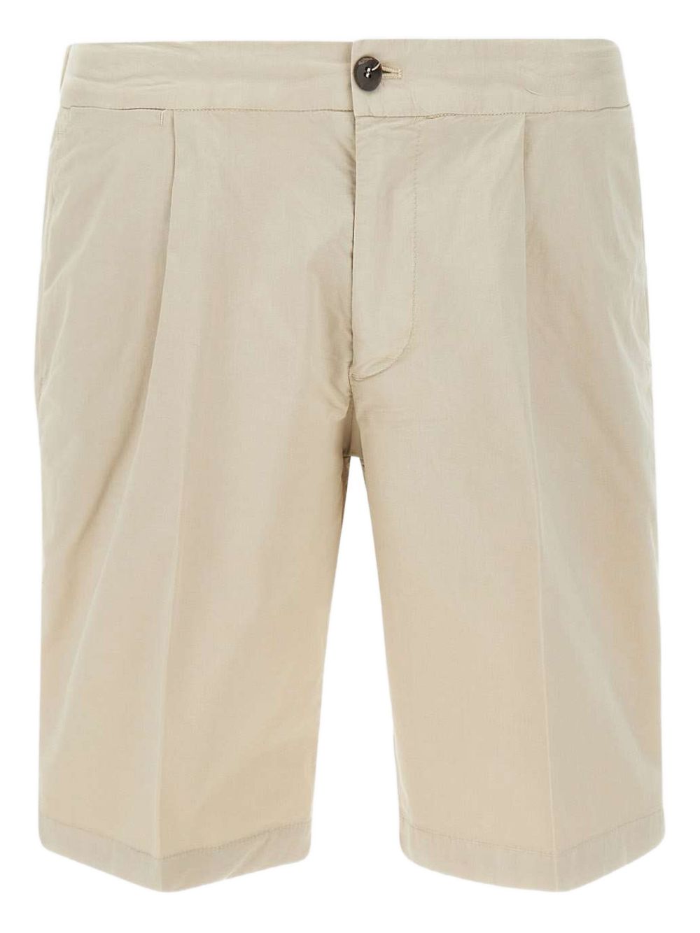 Pleated shorts - Neutrals