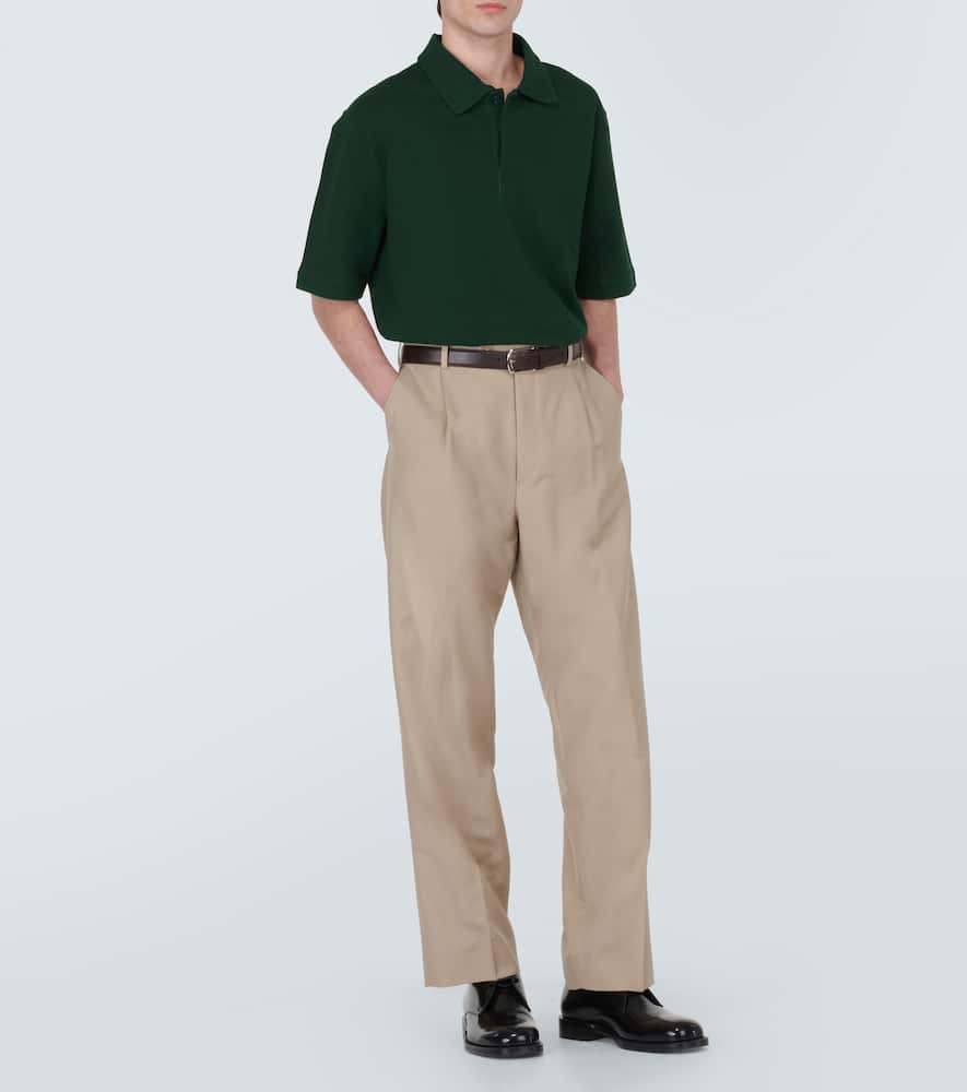 Cotton polo shirt