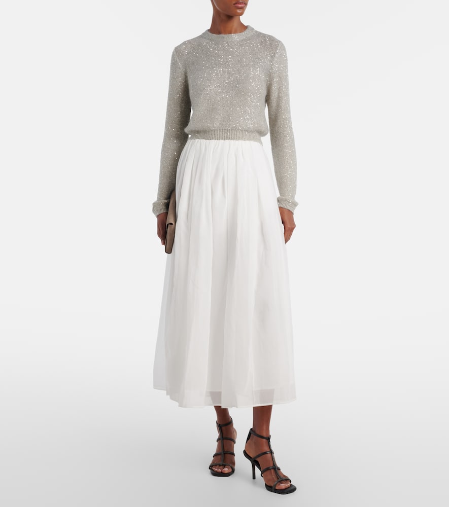 Sequined sweater