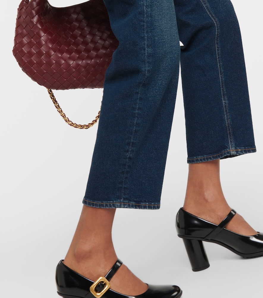 Florence high-rise wide-leg jeans