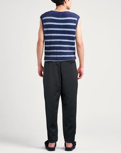Man Pants Black Size 30 Polyester, Wool, Polyamide
