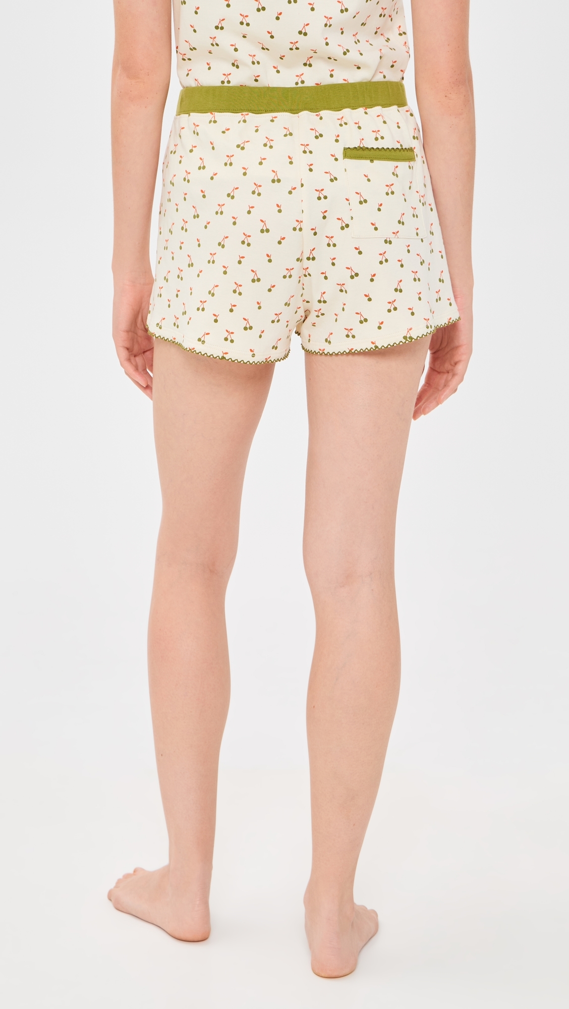 Tate Shorts Fig Print