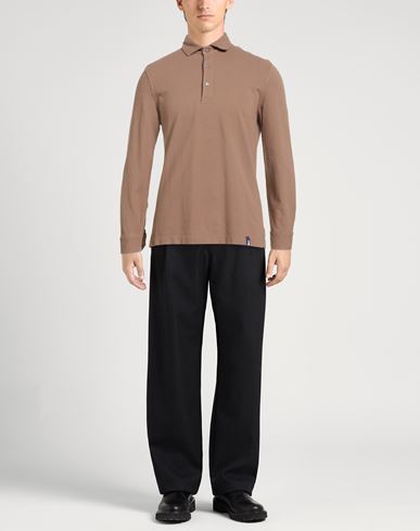 Man Polo shirt Camel Size XS Cotton