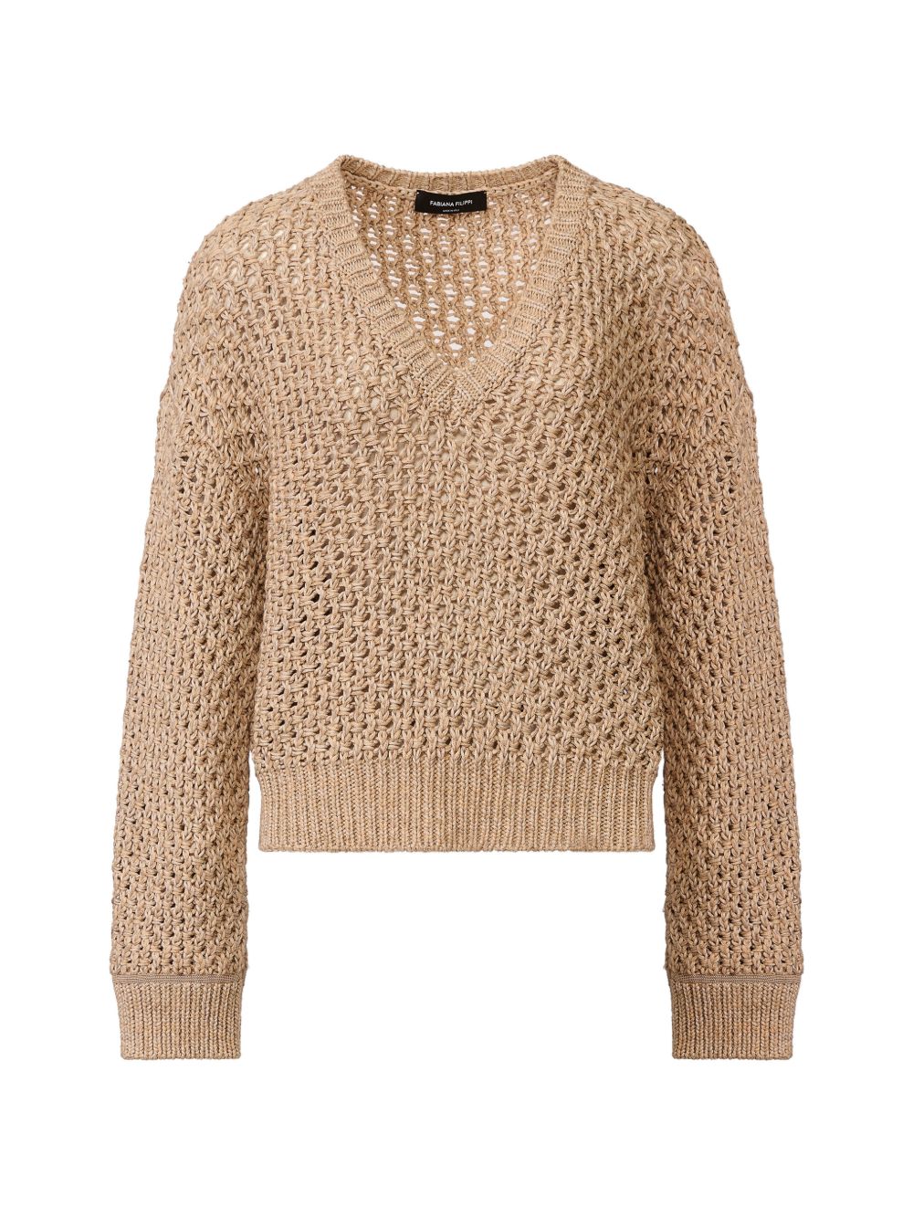 V-neck Cotton sweater