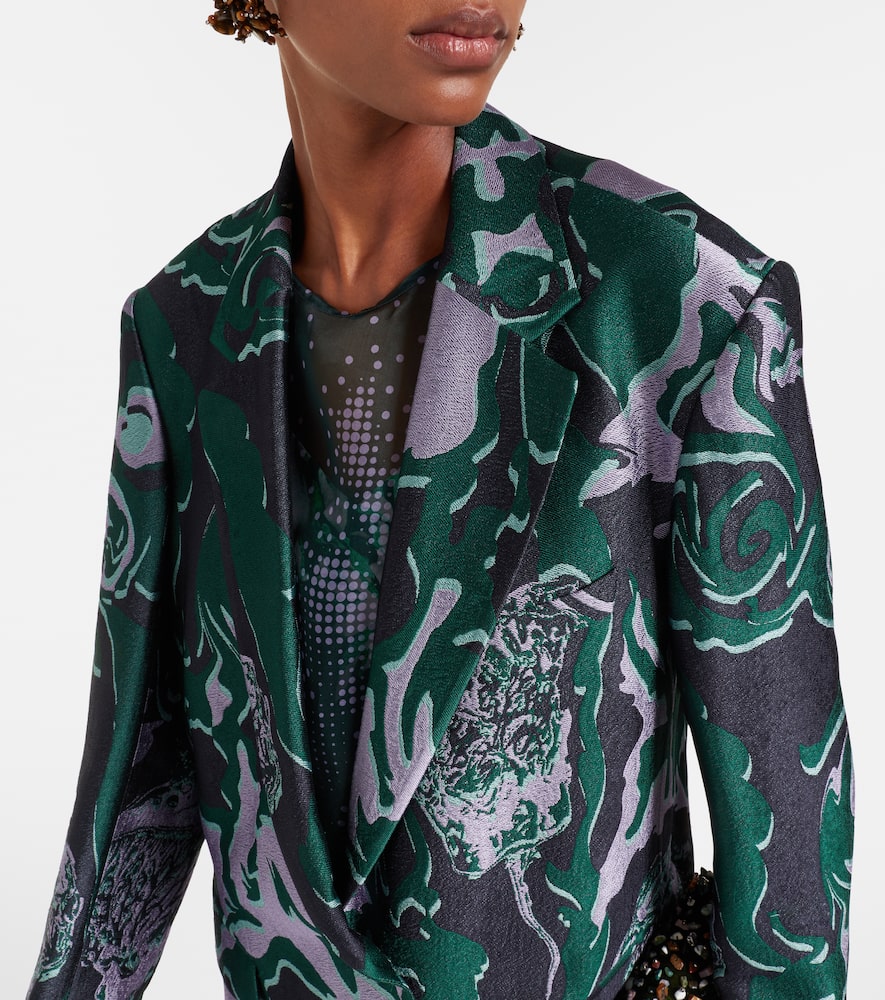 Printed blazer