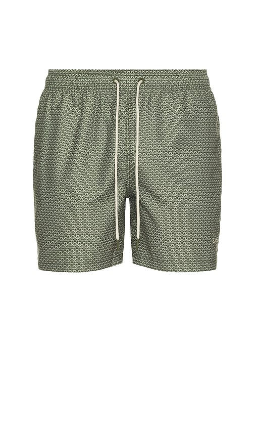 Barbour Shell Swim Short in Olive. - XL/1X also in L