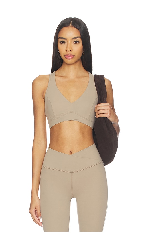 Splits59 Mia Rigor Sports Bra in Taupe. - S also in XS