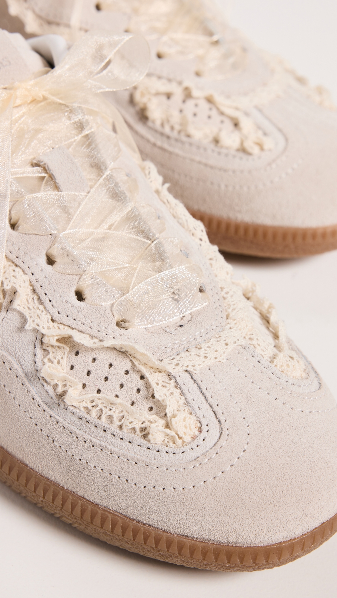 Tb.490 Crochet Sneakers Cream