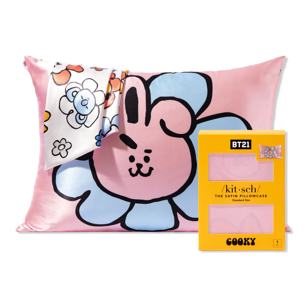 BT21 x Satin Pillowcase Standard - Cooky