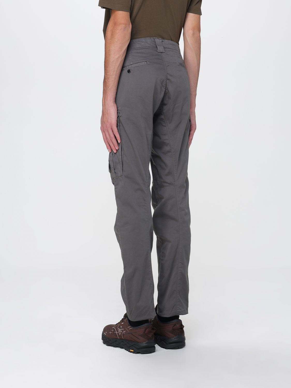 Logo-patch cargo trousers - Black