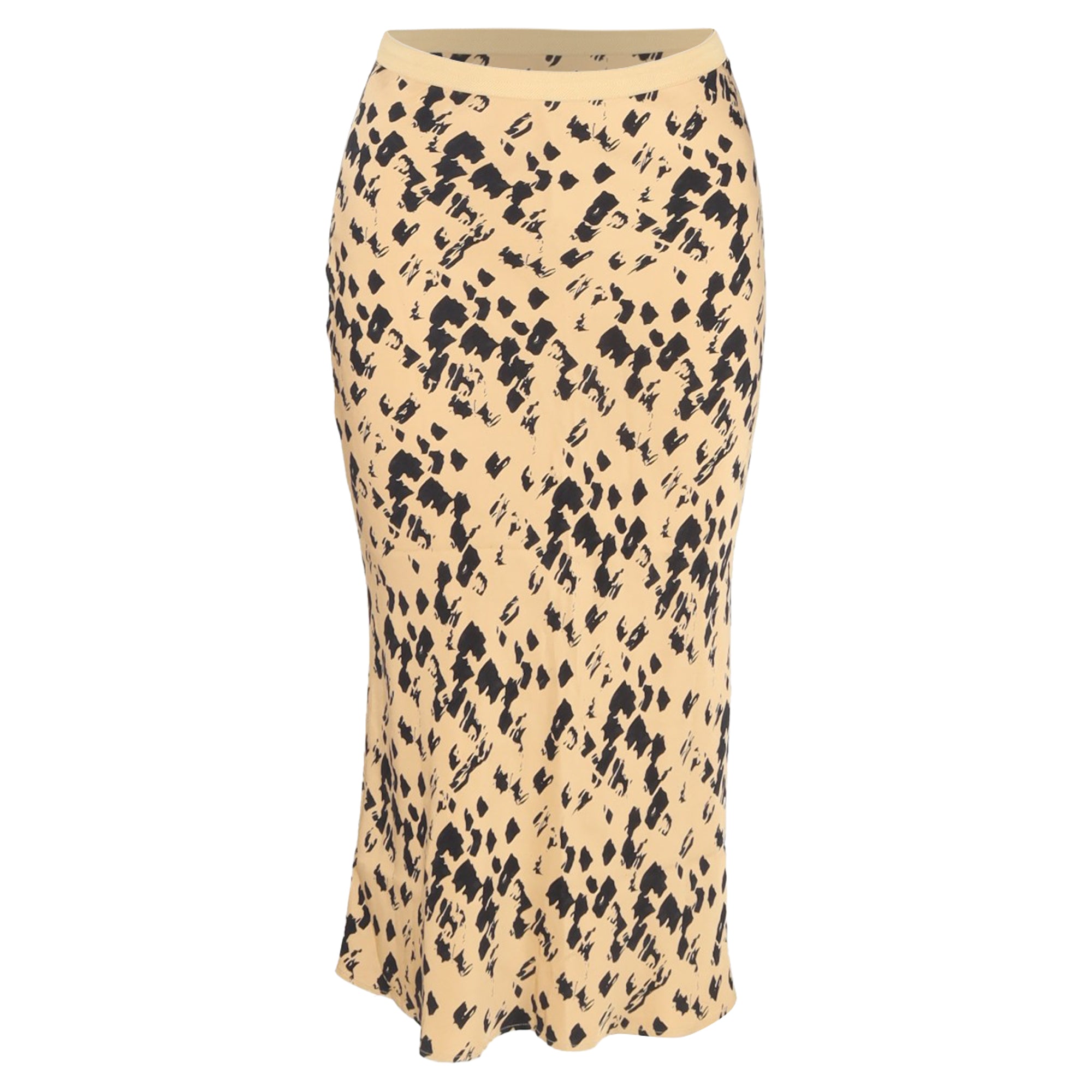 Bar Skirt in Multicolor Silk