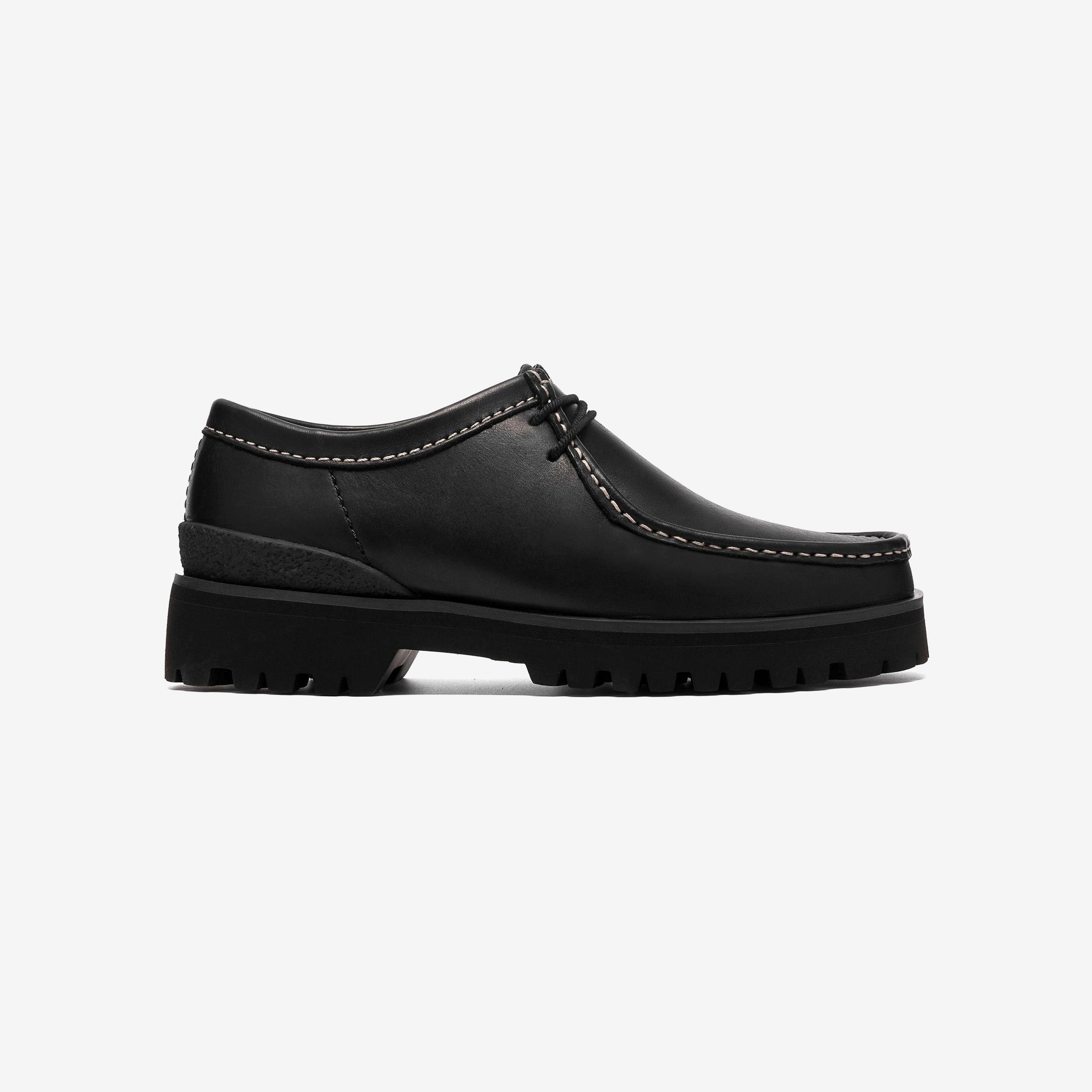 Clarks Walla Yukoner - Black Leather - unisex