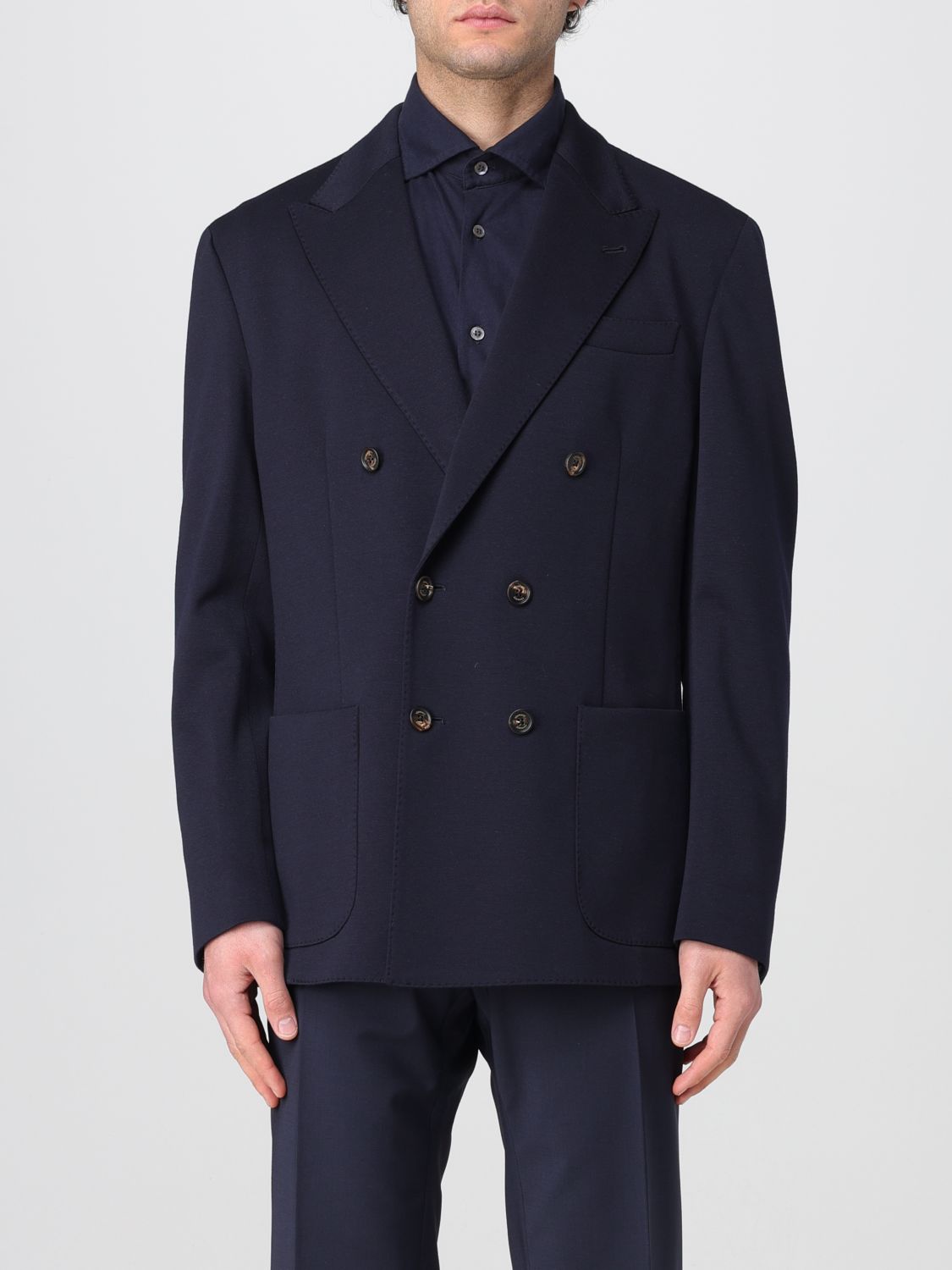 Blazer ELEVENTY Men color Blue