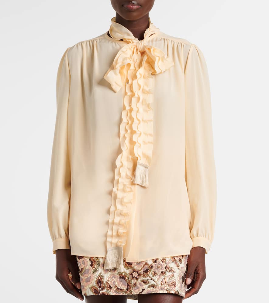 Crêpe de chine shirt