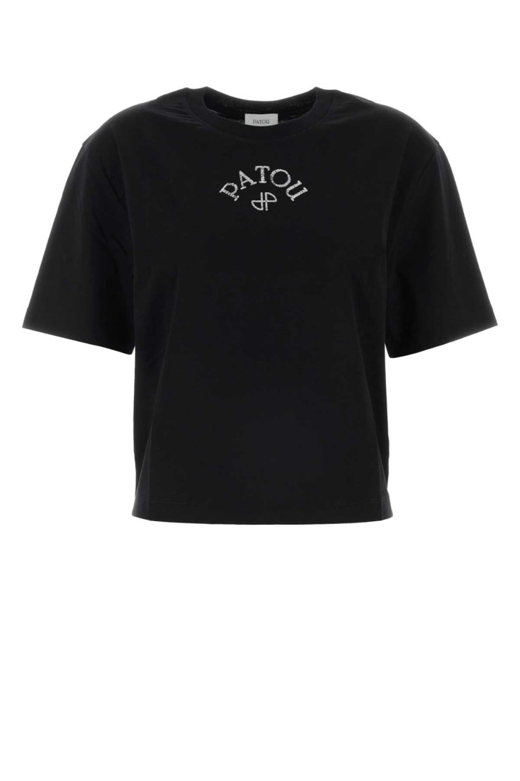 Black Cotton T-shirt