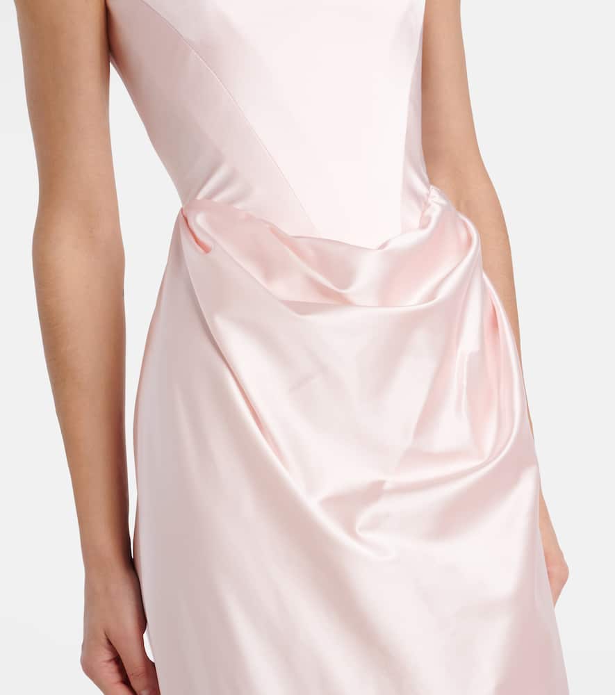 Vivienne Westwood Satin bustier gown