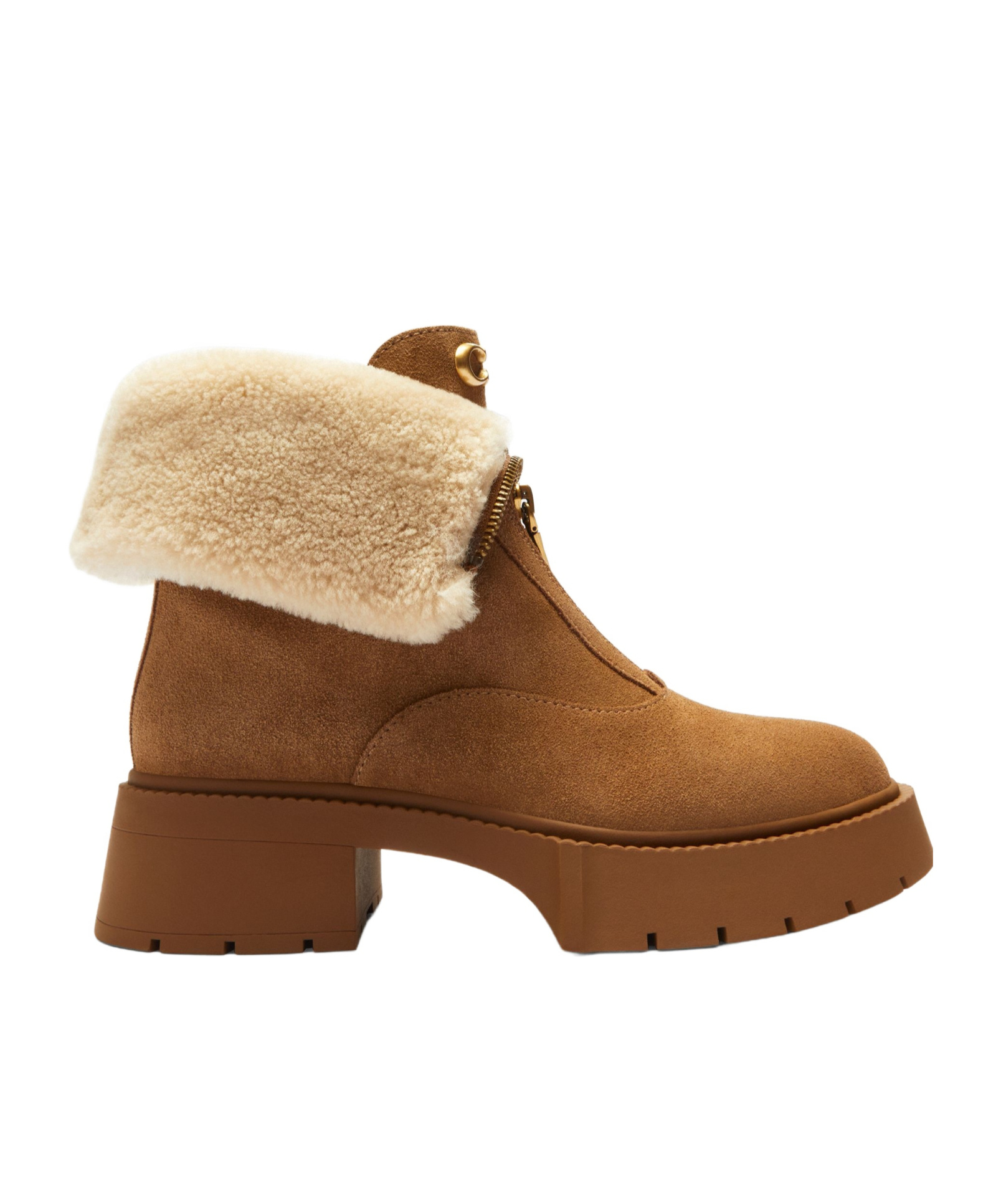 LEAH Platform Zipper Boots