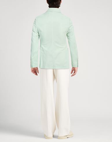 Circolo 1901 Man Blazer Light green Size 42 Cotton, Elastane