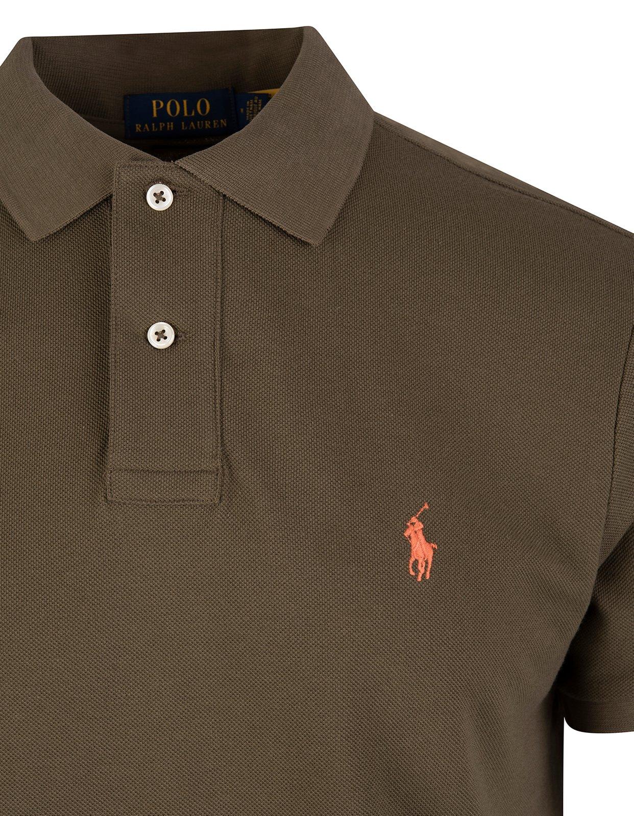 Pony Embroidered Short-sleeved Polo Shirt