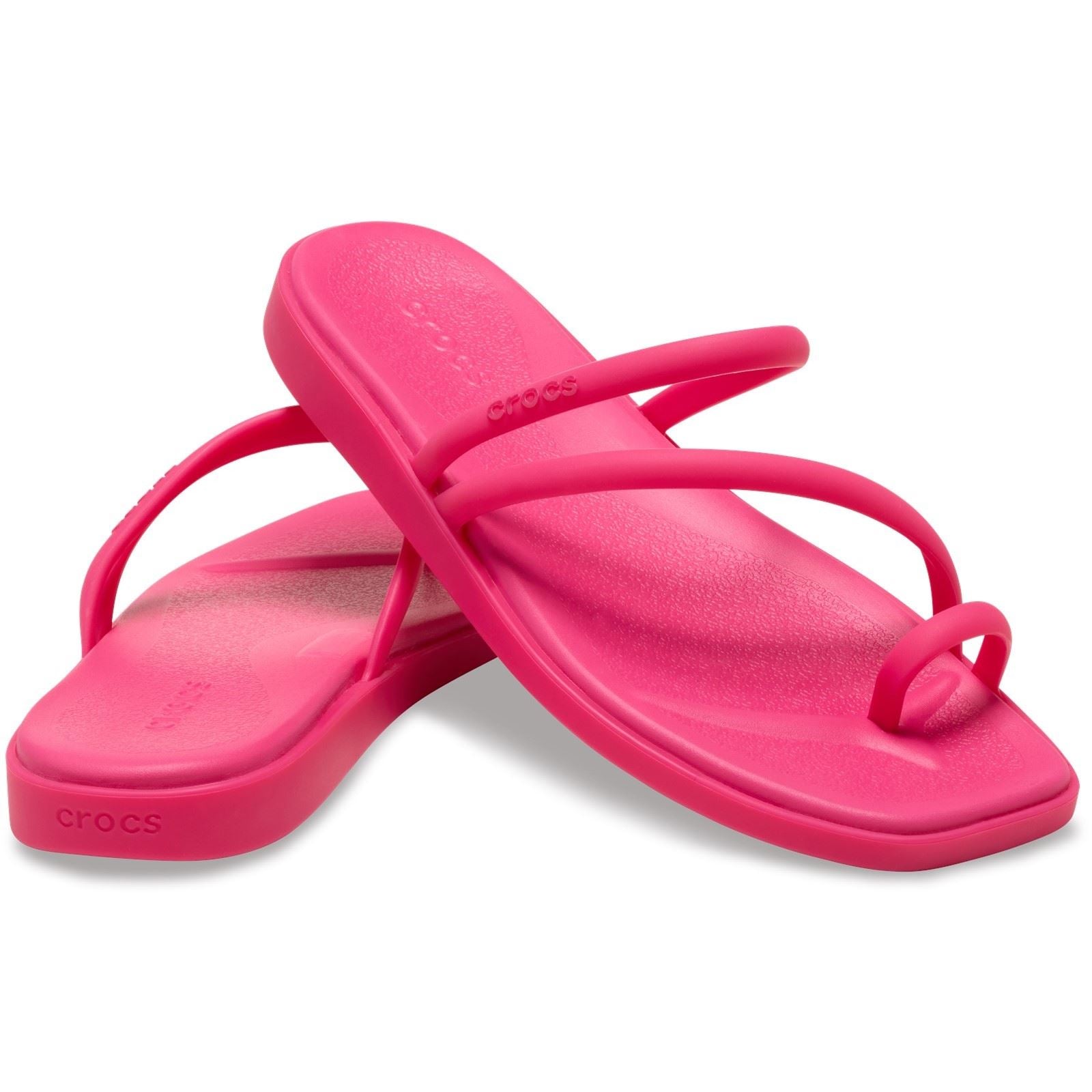 Crocs Miami Toe Loop Sandal Women's Dragon Fruit Sanda