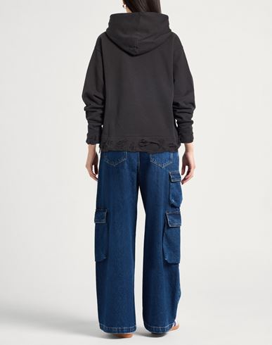 Woman Sweatshirt Lead Size M Cotton