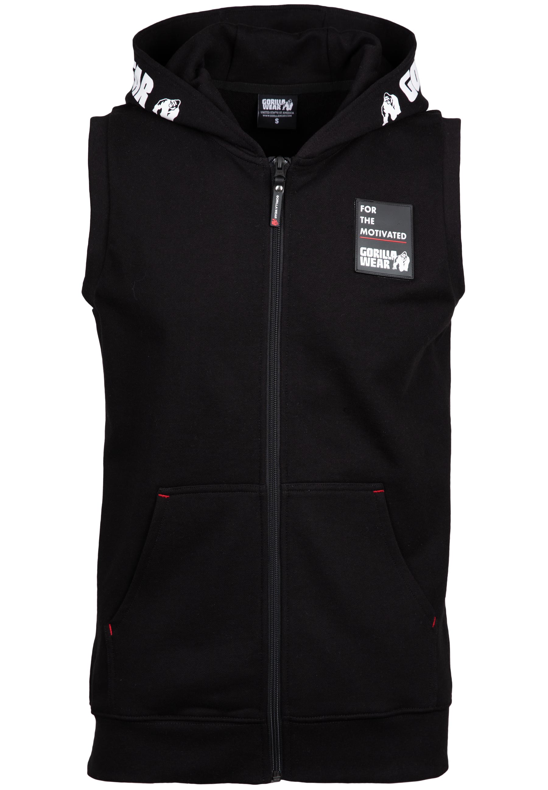 Milwaukee S/L Zipped Hoodie - Black