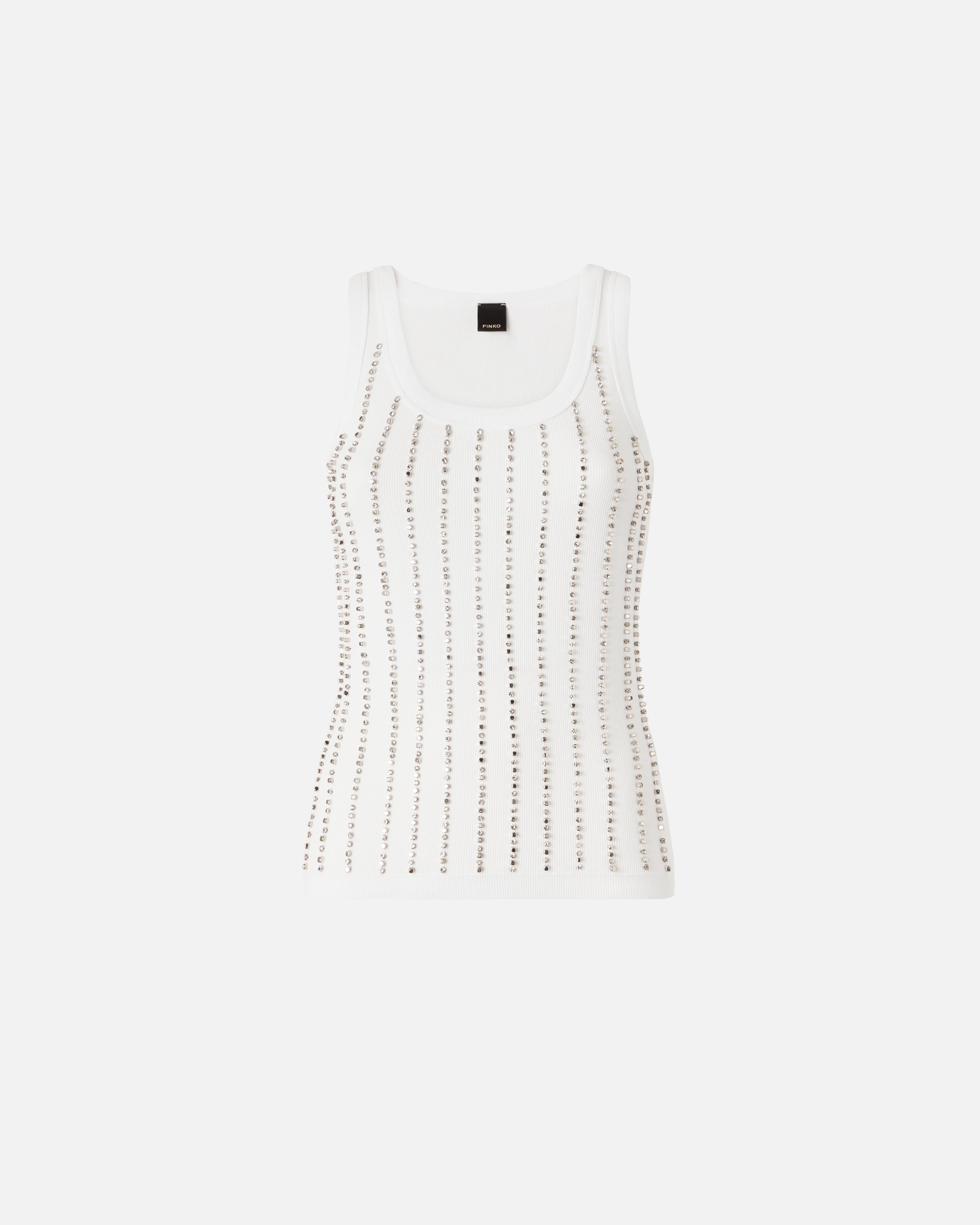 Vest top with jewel details - XS