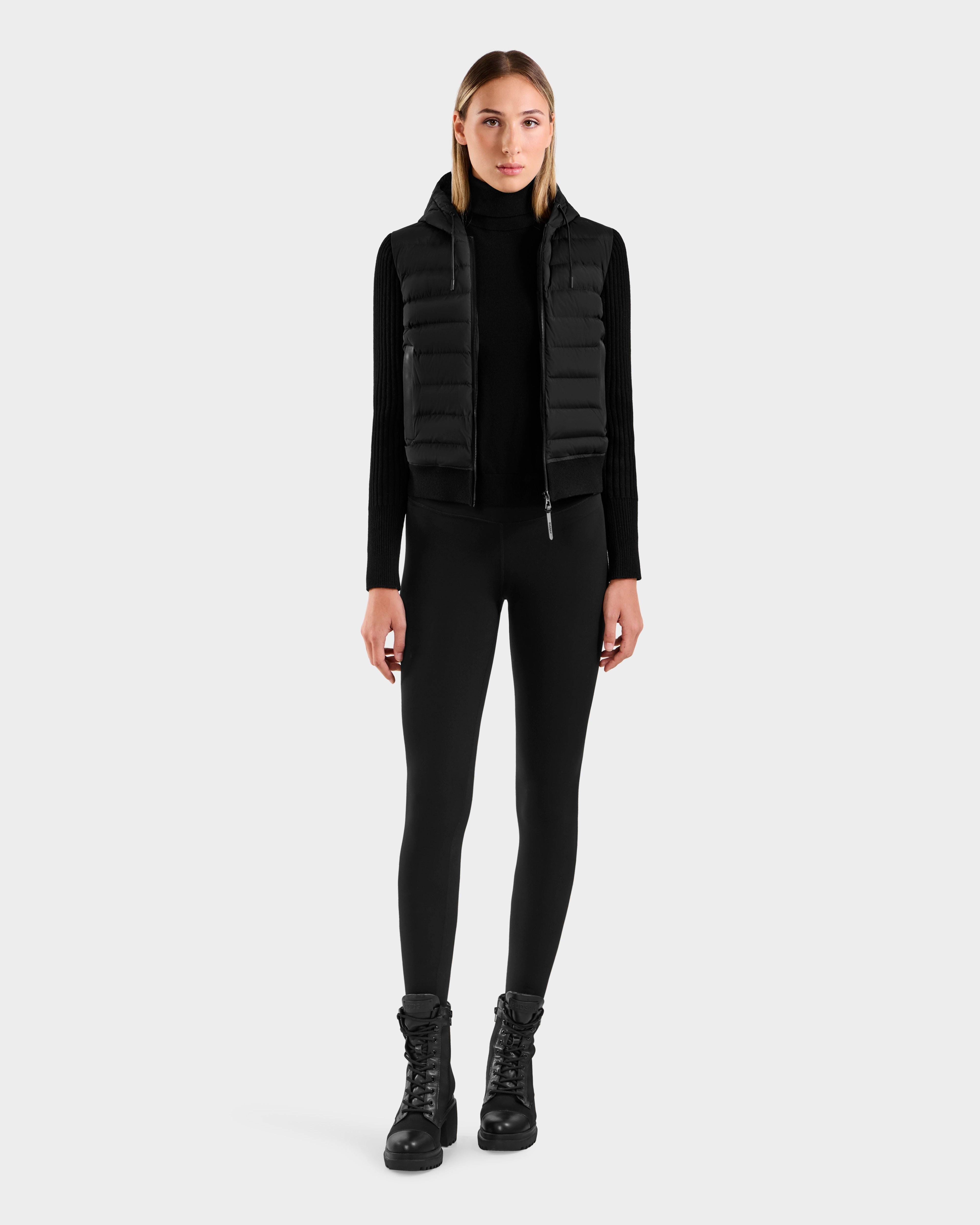 Emily Women's Hybrid Down & Knit Jacket