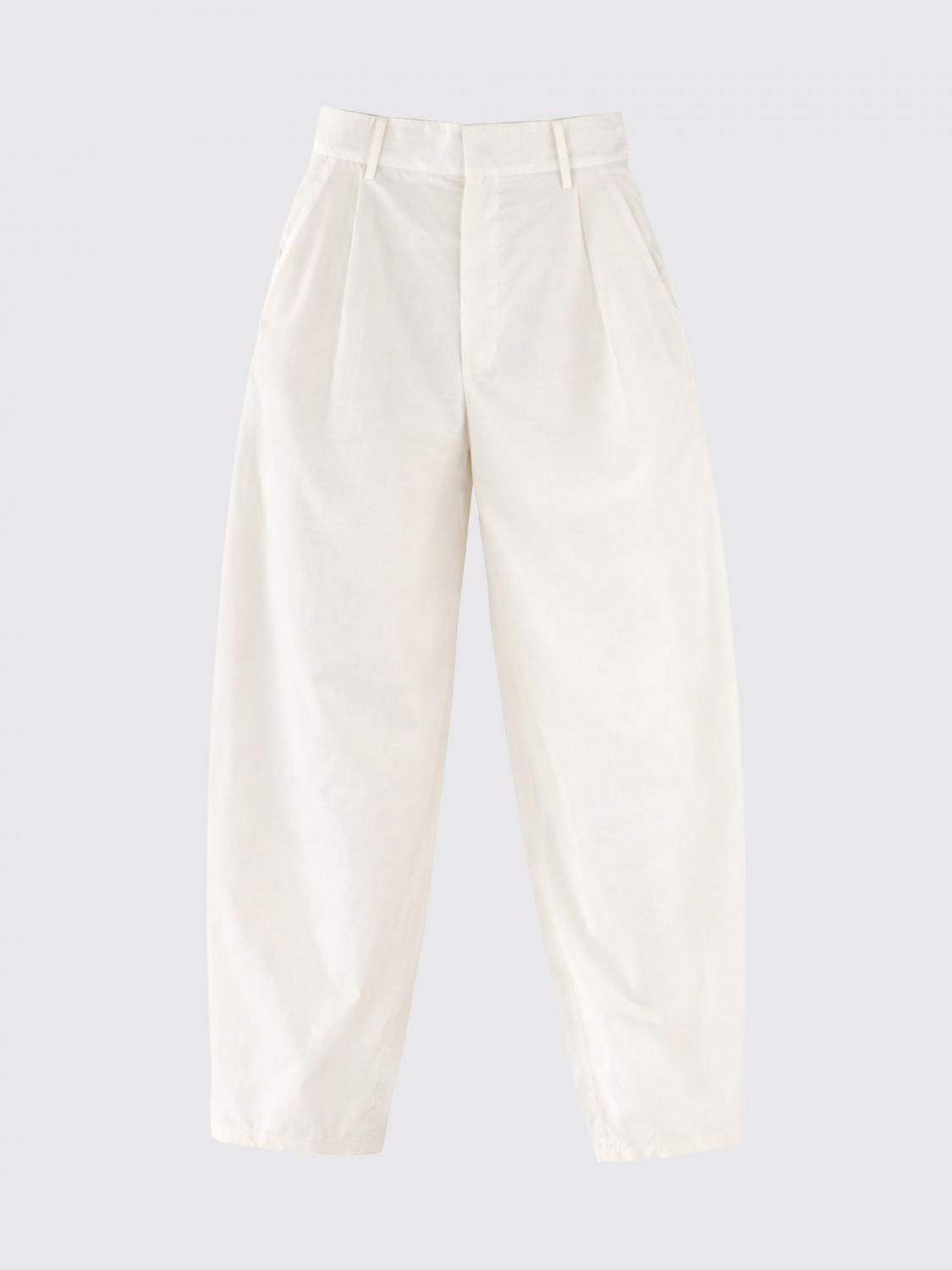 Pants Woman color White