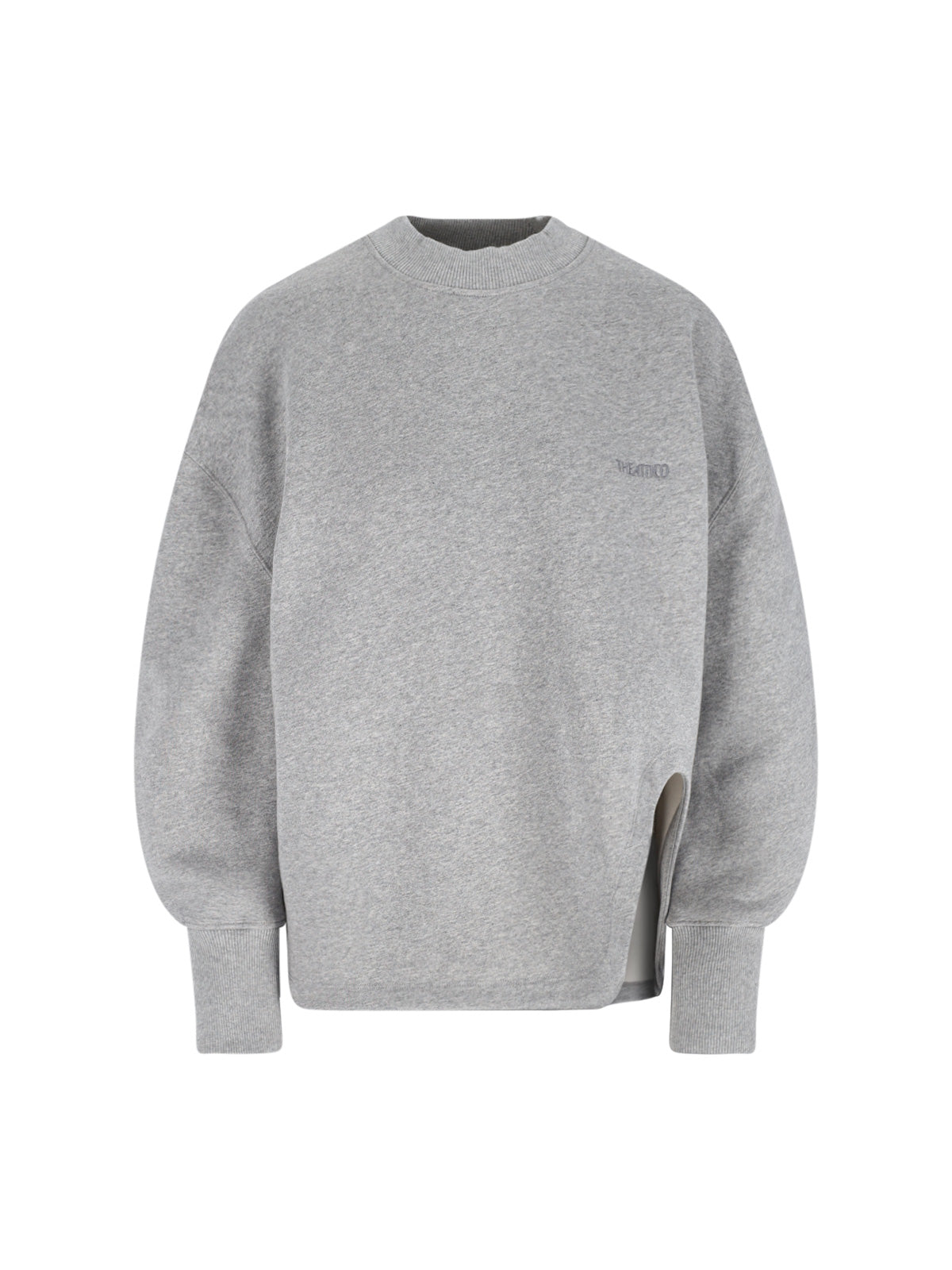 Cotton Knit Sweater with Stretch Blend