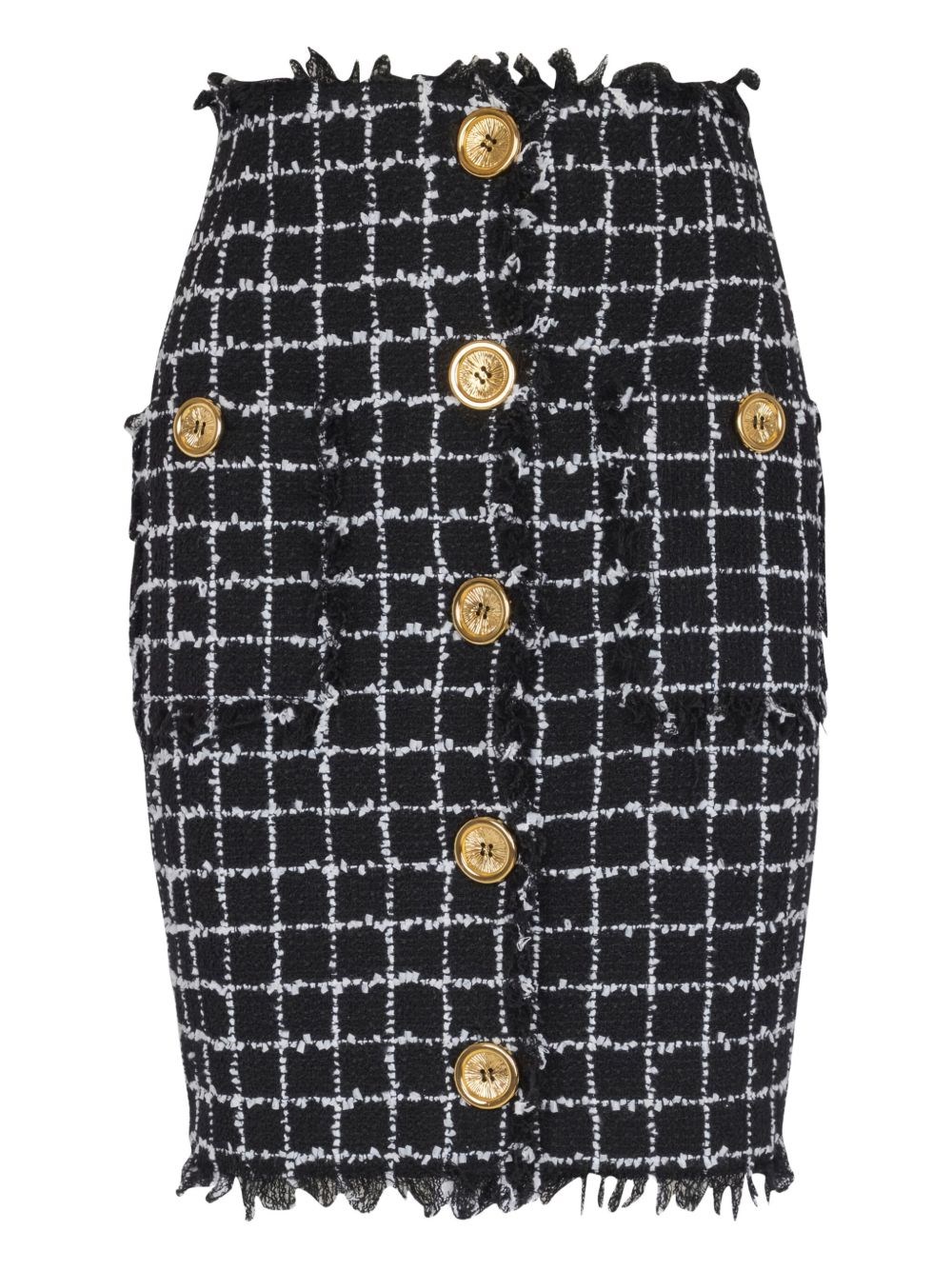 Tweed Midi Skirt