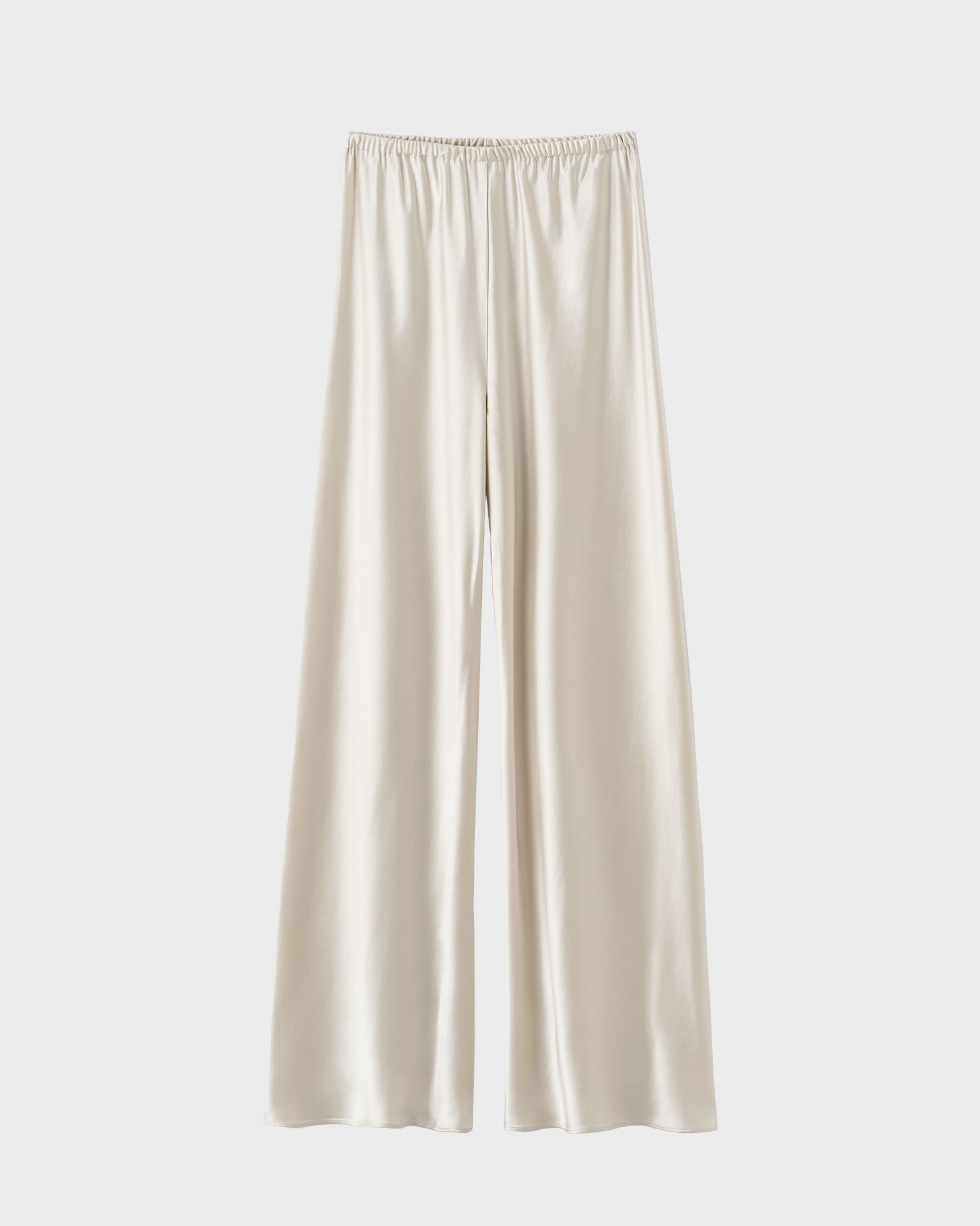 Almada Trousers Bias Satin Pants Pear