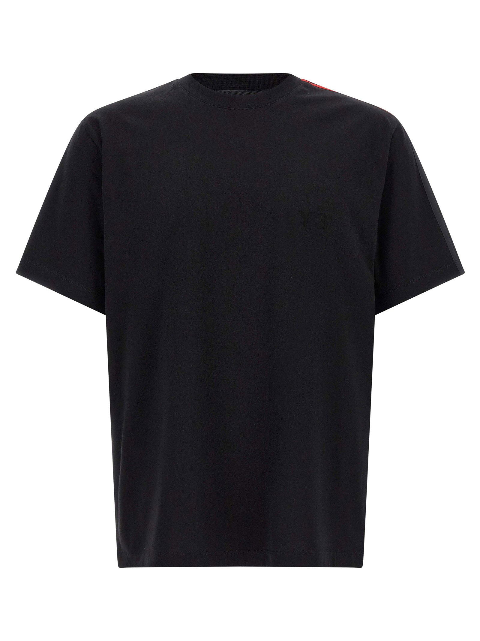 Gradient Stripe T-Shirt — Black
