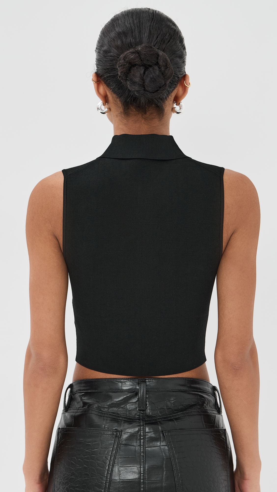 Tatum Sleeveless Top Black