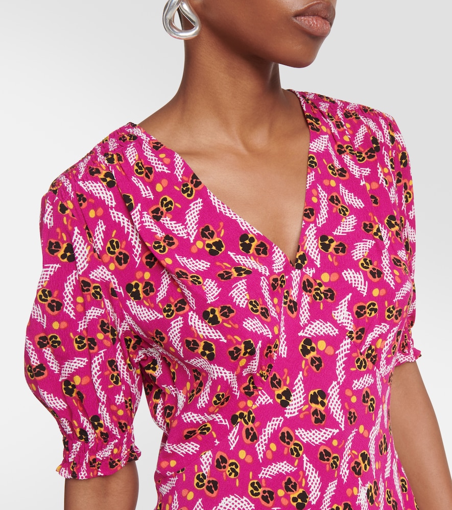 Jemma floral midi dress