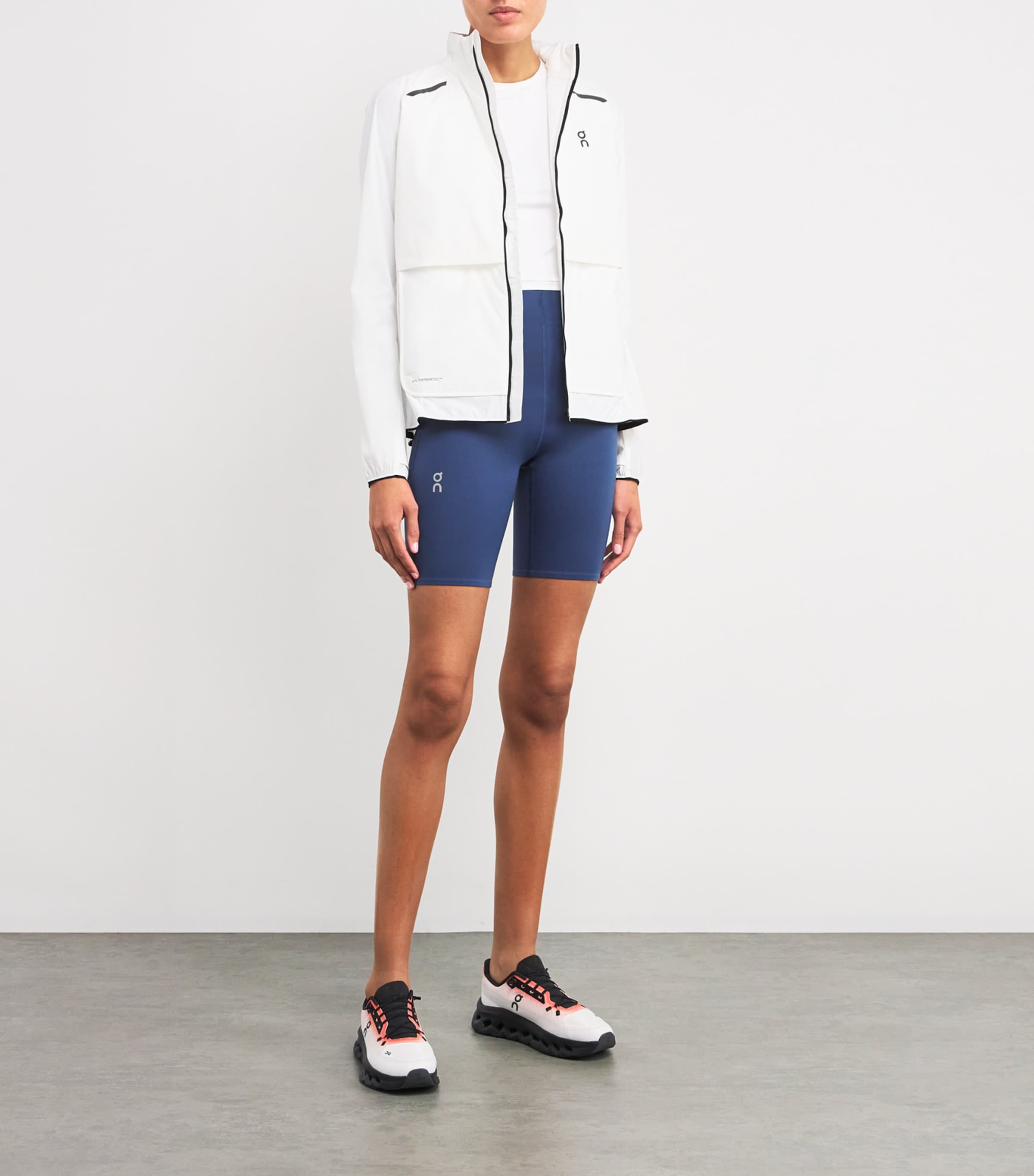 Long-Sleeve Studio Crop Top