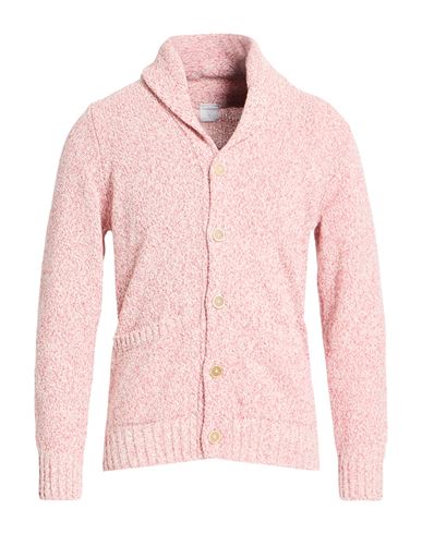 Platinum Man Cardigan Red Size M Cotton, Polyester