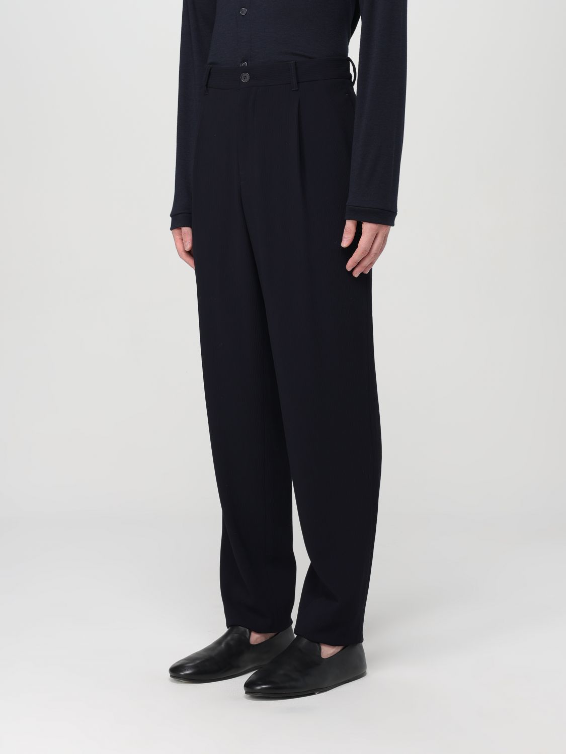 Pants Men color Black