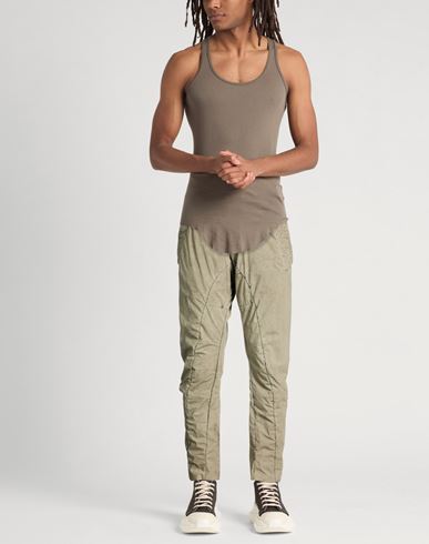 Man Pants Military green Size 30 Cotton, Elastane